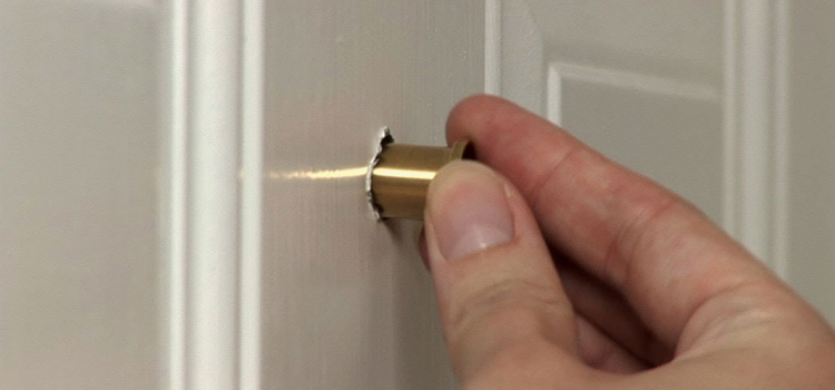 peephole door repair in Bostonia