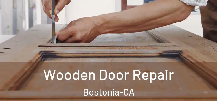  Wooden Door Repair Bostonia-CA